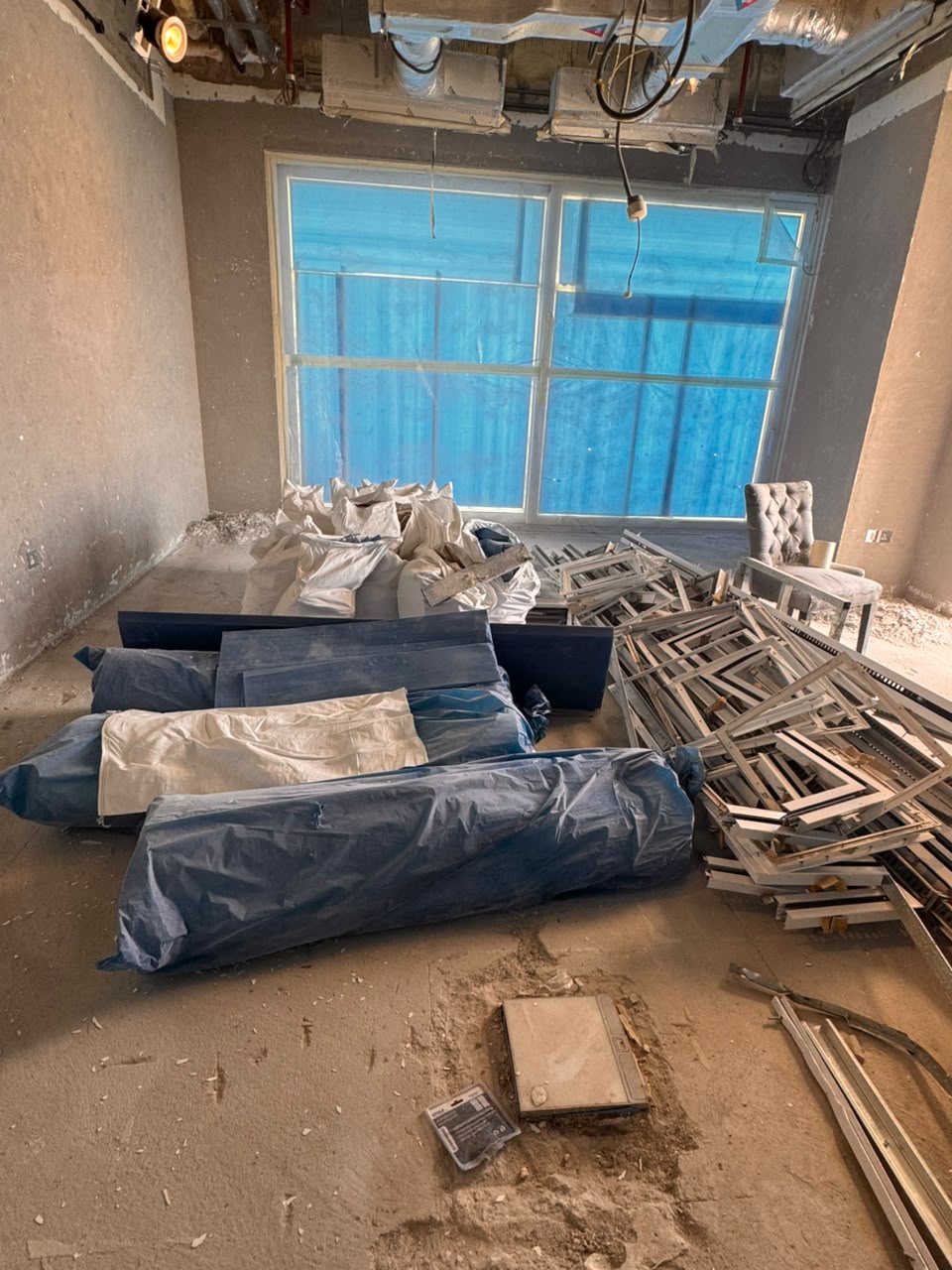 Old furniture removed from a property